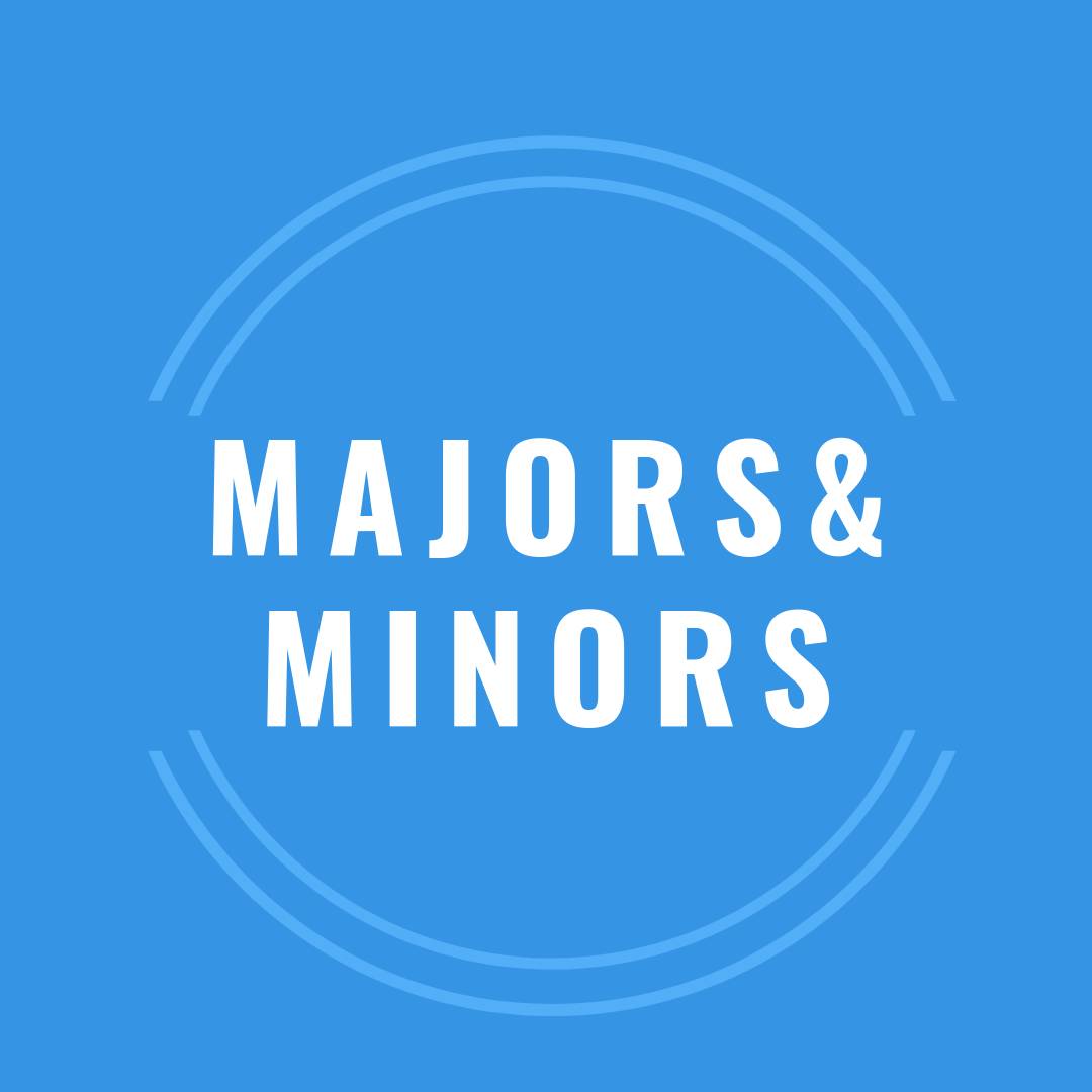 Click here to learn more about the Majors & Minors at the Writing Center